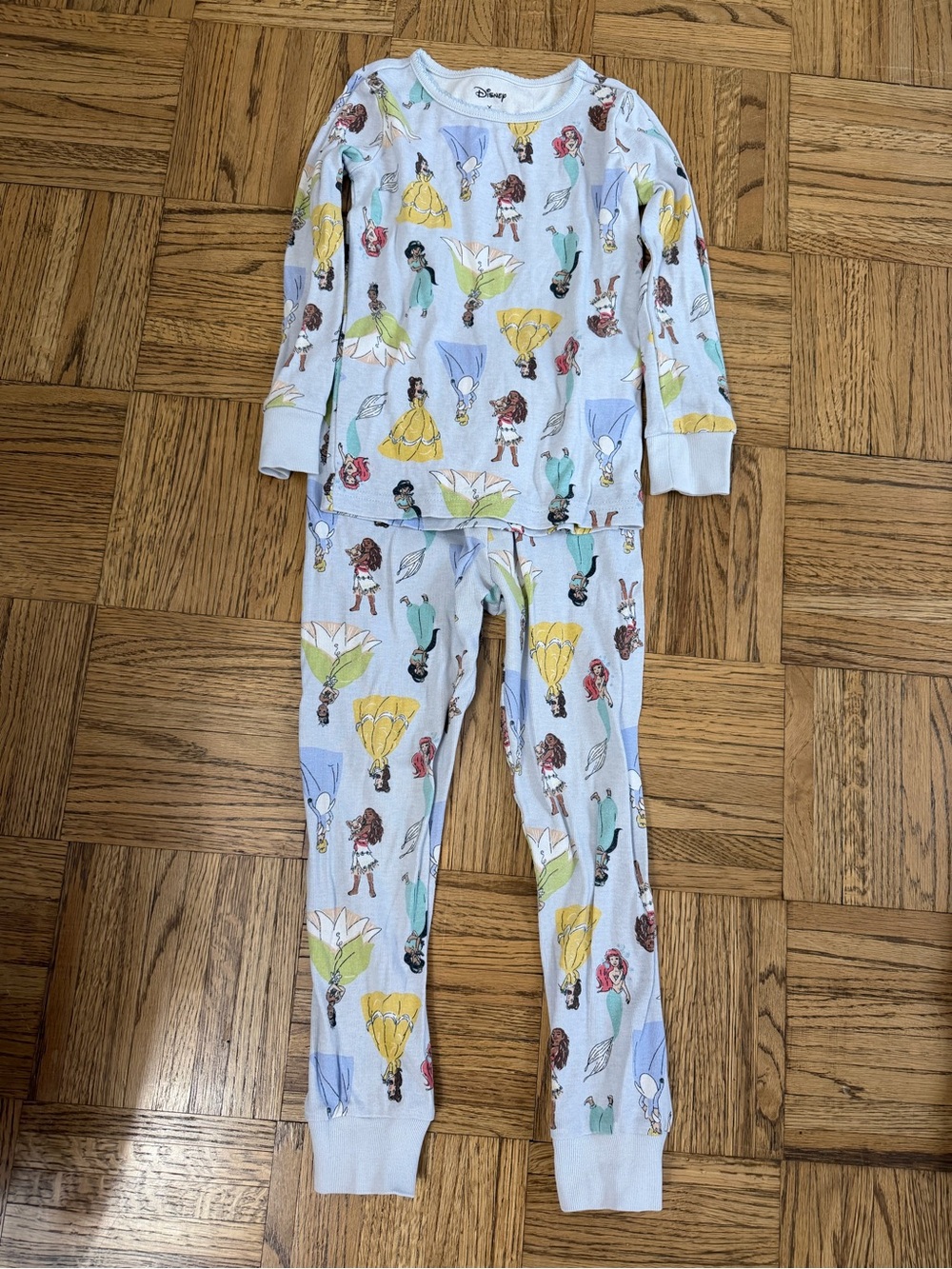 Janie and Jack Disney Princess Pajamas Size 4